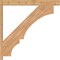 Ekena Millwork Balboa Block Smooth Outlooker, Western Red Cedar, 5 1/2"W x 42"D x 42"H OUT06X42X42BOA05SWR - alternate 3